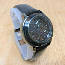 Load image into Gallery viewer, DKNY NY-8649 Lady Faux Tiger Eyes 50m Mosaic Dial Quartz Watch Hours~New Battery