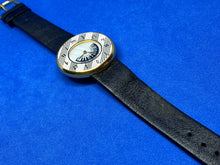 Load image into Gallery viewer, St Martin Lady Gold Tone Music Themed Leather Analog Quartz Watch Hours~New Batt