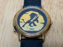 Load image into Gallery viewer, Vintage Timex Disney Lion King Men Gold Tone Analog Quartz Watch Hour~New Batter
