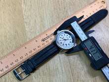 Load image into Gallery viewer, Vintage Fastrack India Men 50m Silver Leather Analog Quartz Watch Hours~New Batt