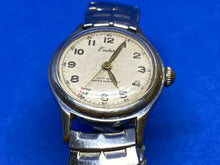 Load image into Gallery viewer, Vintage Endura Mens Military Style Silver Swiss Hand-Wind Mechanical Watch Hours