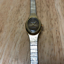 Load image into Gallery viewer, Vintage Majestime Lady 17 Jewels Gold Tone Oval Hand-Wind Mechanical Watch Hours
