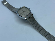 Load image into Gallery viewer, Unused Vintage Timex Lady Silver Barrel Hand-Wind Mechanical Watch Hours