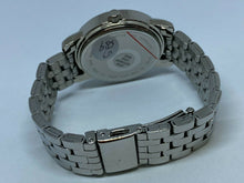 Load image into Gallery viewer, Unused TFX Bulova Lady Silver MOP Rhinestone Analog Quartz Watch Hour~New Batter