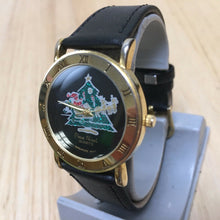 Load image into Gallery viewer, Vintage Pierre Nicol Watch~Gold Tone Christmas Quartz Hour~Long Band~New Battery