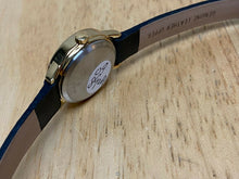 Load image into Gallery viewer, Timex Indiglo Lady Gold Tone White Leather Analog Quartz Watch Hours~New Battery