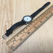 Load image into Gallery viewer, Vintage Estate Lady Art Deco bezel Leather Analog Quartz Watch Hours~New Battery