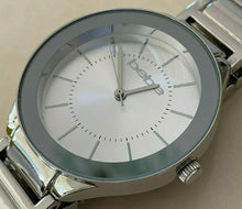Load image into Gallery viewer, Unused BEBE Men Lady Japan Movt Silver Analog Quartz Watch Hours~New Battery