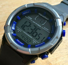 Load image into Gallery viewer, Marathon Timex Mens 30m Large 52mm Digital Alarm Chrono Watch Hours~New Battery