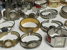 Load image into Gallery viewer, Watch Lot~60 Cuff Bangle Watches ~ Manhattan Geneva Embassy Chico's ~ Untested