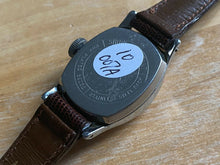 Load image into Gallery viewer, Vintage Timex Girl Scout Lady Silver Leather Hand-Wind Mechanical Watch Hours