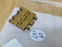 Load image into Gallery viewer, New Original Bulova Gold Tone Stainless Steel Band 2 Links ~ For 97C48 Watch