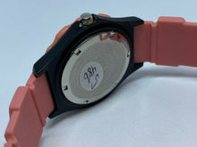 Load image into Gallery viewer, Vintage Gruen 50m Moving Bezel Pink Black Analog Quartz Watch Hour~Date~New Batt