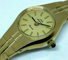Load image into Gallery viewer, Vintage Jules Jurgensen 5672 Lady Gold Tone Analog Quartz Watch Hour~New Battery