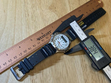 Load image into Gallery viewer, Vintage Cosetti Men Moving Bezel 50m Silver Analog Quartz Watch Hour~New Battery