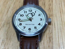 Load image into Gallery viewer, Unused MacLean-Fogg Men Lady Silver Beige Analog Quartz Watch Hours~New Battery