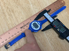 Load image into Gallery viewer, Timex Ironman Indiglo Lady Blue Silver Digital Alarm Chrono Watch Hours~New Batt