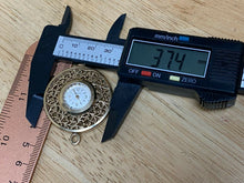 Load image into Gallery viewer, Vintage Caravelle By Bulova Lady Gold Tone Hand-Wind Pendant Pocket Watch Hours