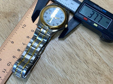 Load image into Gallery viewer, American Force Men Dual Tone Military Dial Analog Quartz Watch Hours~New Battery