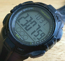 Load image into Gallery viewer, Marathon By Timex Mens 50m Black Digital Alarm Chrono Watch Hours~New Battery