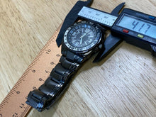 Load image into Gallery viewer, Element New York Men Black Moving Bezel Analog Quartz Watch Hours~New Battery