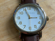 Load image into Gallery viewer, Anne Klein Mens 30m Slim Thin Leather Band Analog Quartz Watch Hours~New Battery