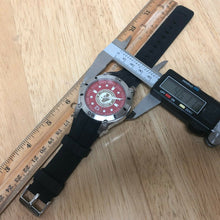 Load image into Gallery viewer, SMi Awards 2018 Pro Classic NYC Men Silver Red Analog Quartz Watch Hour~New Batt