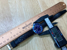 Load image into Gallery viewer, Vintage Sears Men Lady 7J Diver Silver Blue Hand-Wind Mechanical Watch Hour~Date