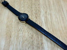 Load image into Gallery viewer, Armitron Lady Gold-Black Genuine Diamond Analog Quartz Watch Hours~New Battery