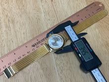 Load image into Gallery viewer, Vintage Kronatron 360 Mens Gold Tone Rhinestone Hand-Wind Mechanical Watch Hours