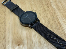 Load image into Gallery viewer, Unused Van Heusen Men Japan Movt Black Mesh Analog Quartz Watch Hour~New Battery
