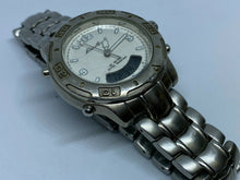Load image into Gallery viewer, Vintage Eddie Bauer Men 50m Silver Analog Digital Chrono Watch Hours~New Battery