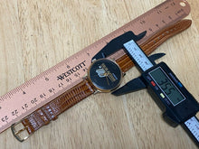 Load image into Gallery viewer, Vintage Moscow News Men Gold Tone HADLEY Leather Hand-Wind Mechanical Watch Hour