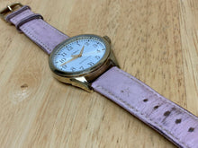 Load image into Gallery viewer, Timex Large 40mm Men 30m Gold Tone Leather Analog Quartz Watch Hours~New Battery