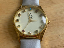 Load image into Gallery viewer, Unused Anna Bella 12 Birthstones Semi Precious Stones Quartz Watch Hour~New Bat