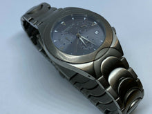 Load image into Gallery viewer, Kenneth Cole Men Gunmetal Analog Quartz Chronograph Watch Hours~Date~New Battery