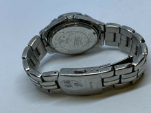 Load image into Gallery viewer, Guess Lady 100m Silver Steel Rhinestone Analog Quartz Watch Hour~Date~New Batter