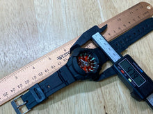 Load image into Gallery viewer, Aquaforce U.S. Marine Mens Red Dial Black Analog Quartz Watch Hours~New Battery