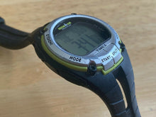 Load image into Gallery viewer, Timex Ironman Mens 100m Silver Black Digital Alarm Chrono Watch Hour~New Battery