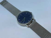 Load image into Gallery viewer, Unused FMD Mens Japan Movt Silver Black Mesh Analog Quartz Watch Hour~New Batter