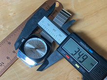 Load image into Gallery viewer, Vintage Geneva Hong Kong Men Silver Stretch Band Hand-Wind Mechanical Watch Hour