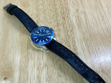 Load image into Gallery viewer, Vintage Sears Men Lady 7J Diver Silver Blue Hand-Wind Mechanical Watch Hour~Date