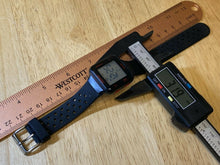 Load image into Gallery viewer, Armitron 45/7123 Lady Black Square Digital Alarm Chrono Watch Hours~New Battery