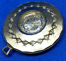 Load image into Gallery viewer, Vintage Kramer Swiss Lady 17 Jewels Hand-Wind Necklace Pendant Pocket Watch Hour