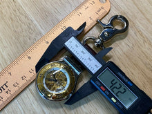 Load image into Gallery viewer, VTG Majesti Men 17 Jewels Dual Tone Skeleton Hand-Wind Snap-on Pocket Watch Hour