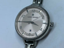 Load image into Gallery viewer, Unused Lucky Brand 50m Lady Silver Steel Analog Quartz Watch Hours~New Battery