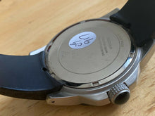 Load image into Gallery viewer, GUESS Mens 100m Diver Silver Black Analog Quartz Watch Hour~Day Date~New Battery