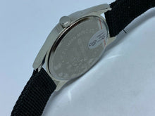 Load image into Gallery viewer, VTG Accutime Men Silver White Military Dial Analog Quartz Watch Hour~New Battery