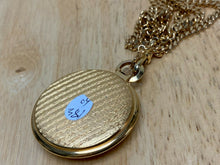 Load image into Gallery viewer, Vintage Westclox 17J Gold Tone Half Hunter Hand-Wind Pendant Pocket Watch Hours