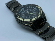 Load image into Gallery viewer, Element New York Men Black Moving Bezel Analog Quartz Watch Hours~New Battery